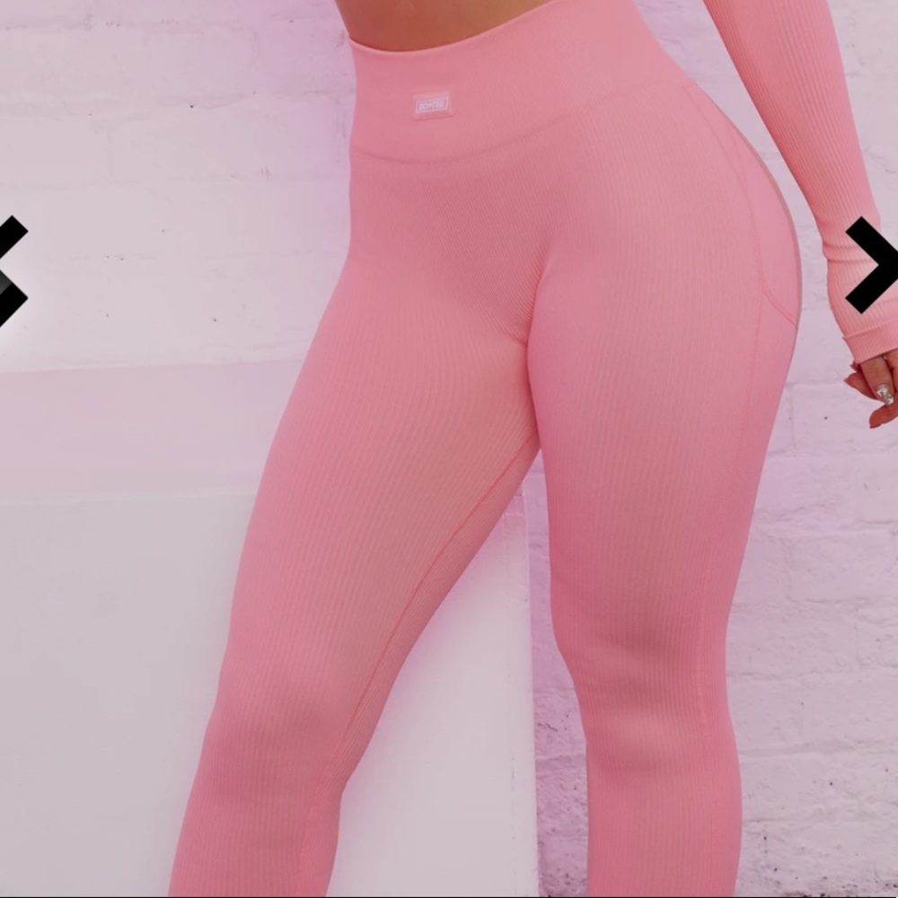 BoandTee strong leggings in Coral